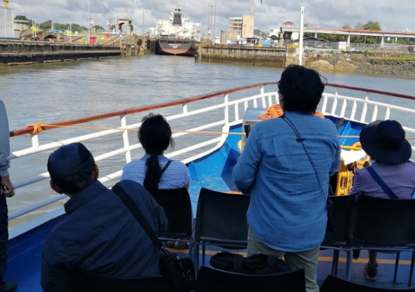 PANAMA CANAL PARTIAL TRANSIT